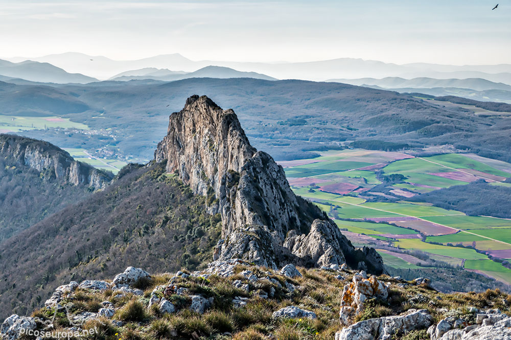 Arista de Peña Alta, Sierra de Toloño