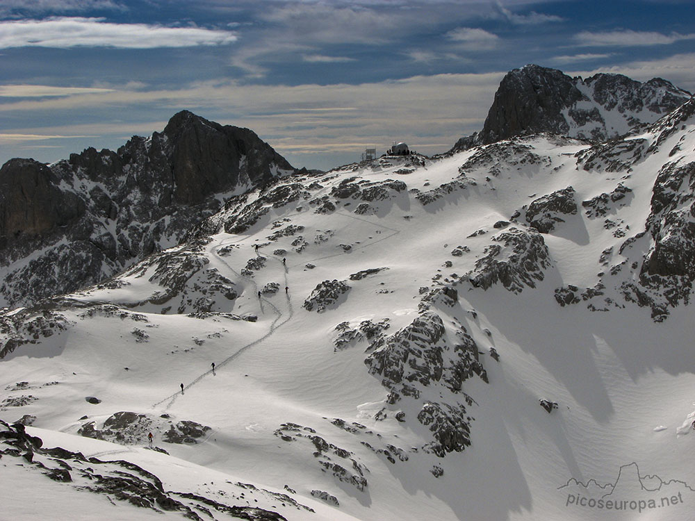 Foto: Refugio de Cabaña Verónica en el Macizo Central de Picos de Europa, Parque Nacional, Teleférico de Fuente Dé, Cantabria