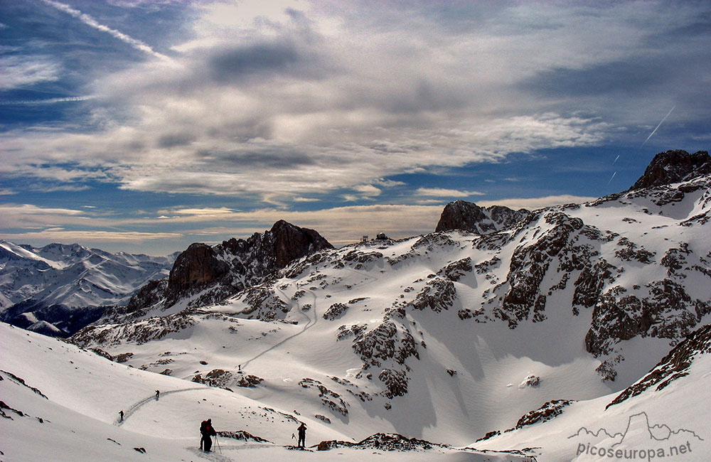 Foto: Refugio de Cabaña Verónica en el Macizo Central de Picos de Europa, Parque Nacional, Teleférico de Fuente Dé, Cantabria