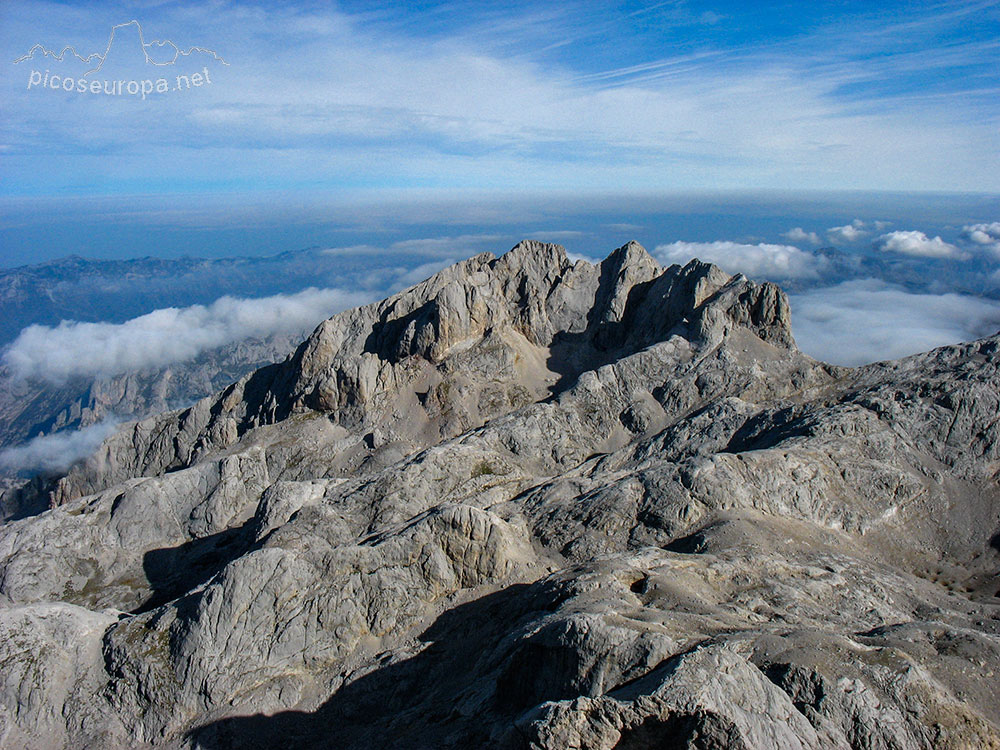 Picos Albo desde la cumbre del Pico de Cabrones