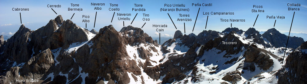 Foto: Sector Cabrones, Cerredo, Bermeja, Coello, Tesorero, Picos de Europa