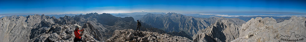 Paisajes desde el Torre Cerredo, Parque Nacional de Picos de Europa