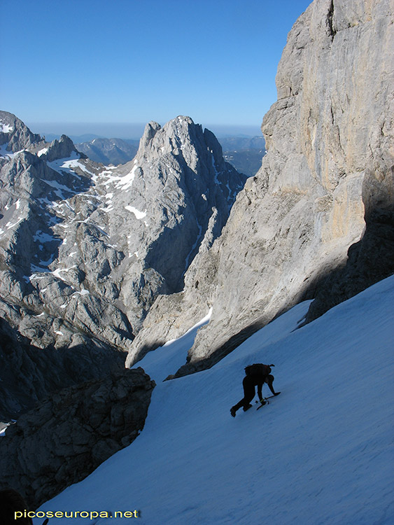 Subiendo a la Torre de La Palanca desde Collado Jermoso