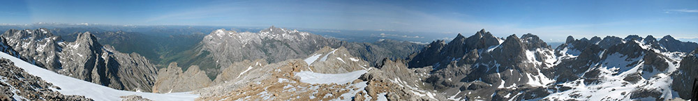 Vista desde la cumbre de aa Torre de la Palanca