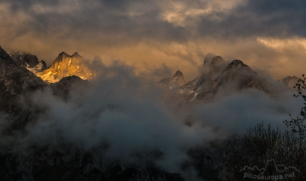 Torrezuela y Llastrales desde proximidades Collado Angón