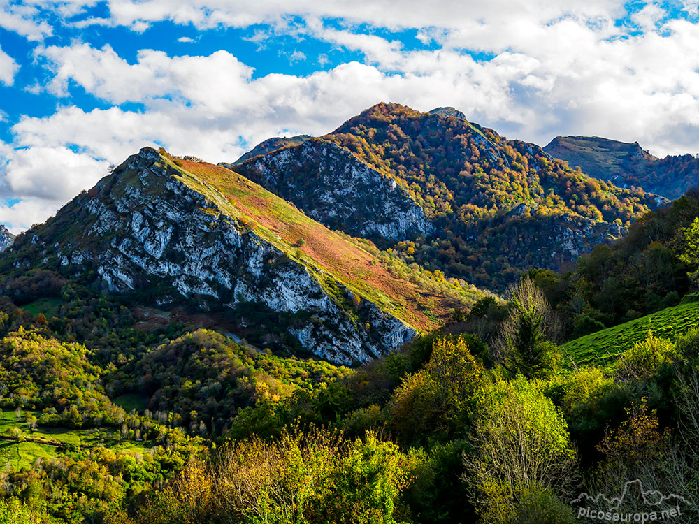 Foto: Peña Carria desde Argolibio, Asturias