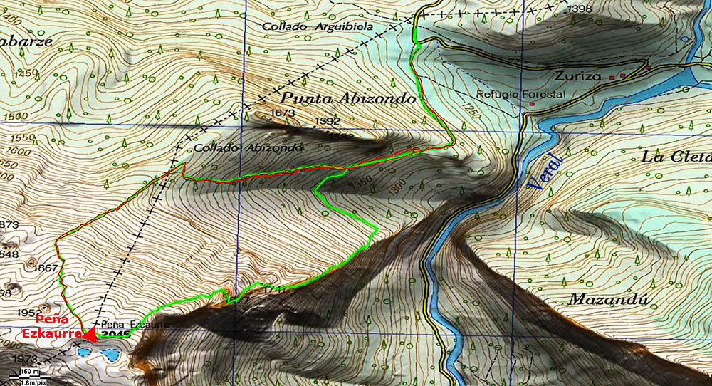 Peña Ezkaurre, Pirineos, entre Aragón y Navarra