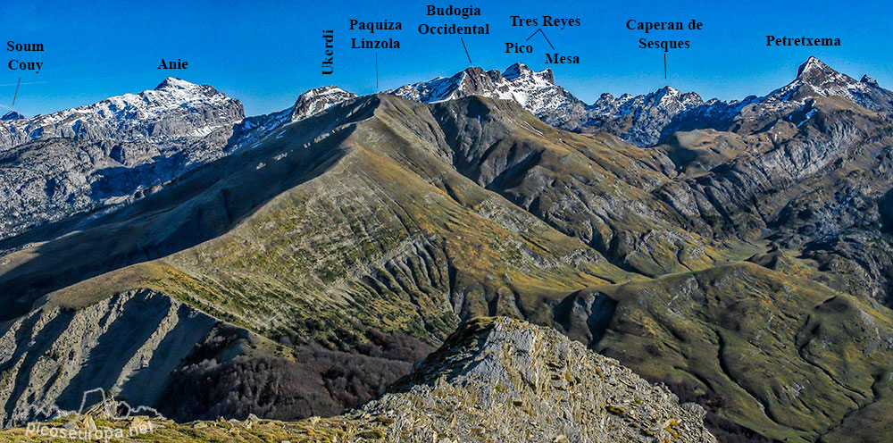 Txamantxoia, Parque Natural de los Valles Occidentales, Pirineos de Huesca, Aragón