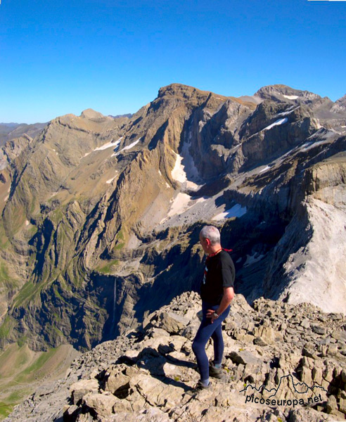 Pico de Marbore, Parque Nacional de Ordesa y Monte Perdido, Pirineos de Huesca, Aragon