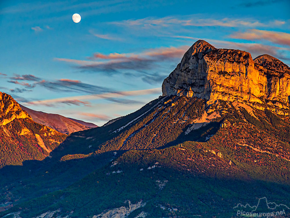 Peña Montañesa, Ainsa, Escalona, Pirineos, Huesca, Aragón