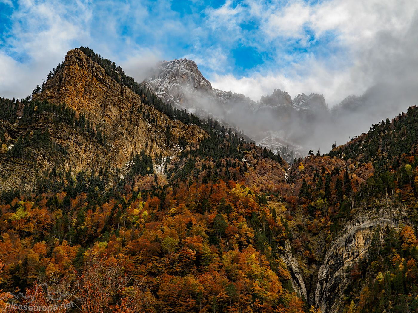 Foto: Pradera de Ordesa, Pirineos de Huesca, Aragon, Parque Nacional de Ordesa y Monte Perdido