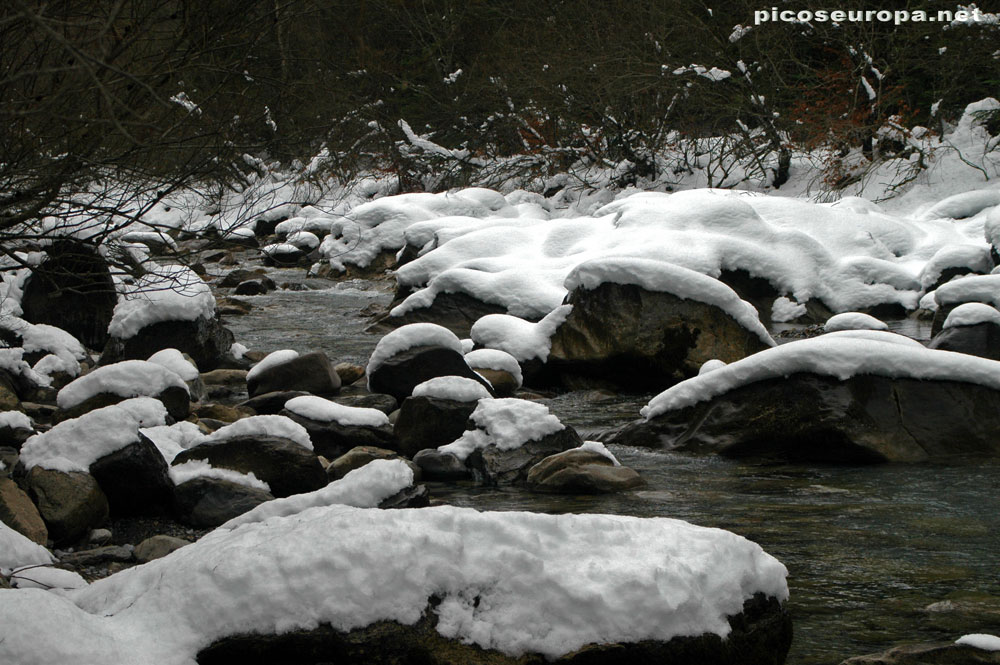 Río Arazas, Pirineos de Huesca, Aragon, Parque Nacional de Ordesa y Monte Perdido
