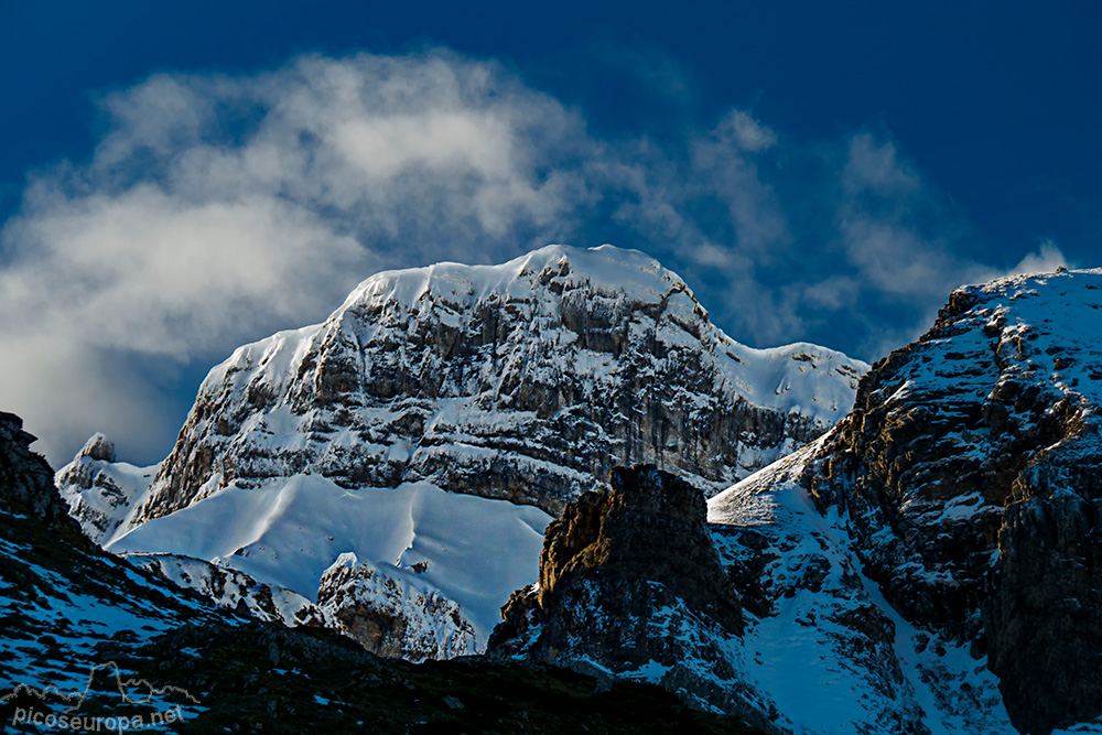 Foto: Pico Llena del Bozo, vertiente Nor-Este, lado Francia. Pirineos.