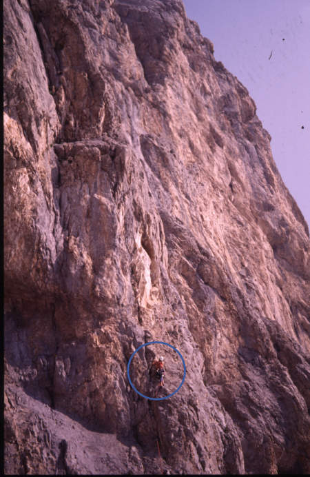 Picos de Europa, escalada en Peña Olvidada