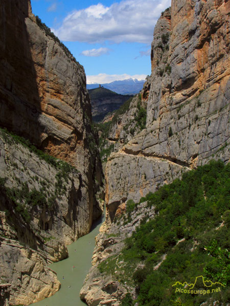 Congost de Mont-Rebei, Serra del Montsec, Pre Pirineos