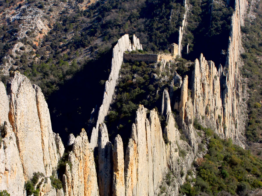 Ermita de San Vicenç, Pre Pirineos de Huesca, Sierra del Montsec