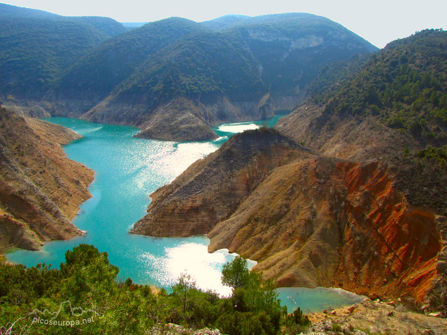 Embalse de Canelles, Pre Pirineos de Huesca, Sierra del Montsec