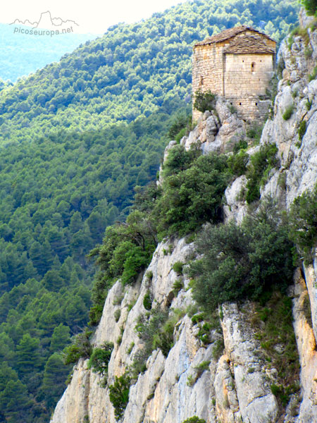 Ermita de la Pertusa, Montsec, Montrobei, Pre Pirineos de Lleida, Catalunya