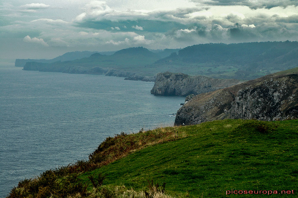 Costa de Buelna, Asturias, Mar Cantábrico