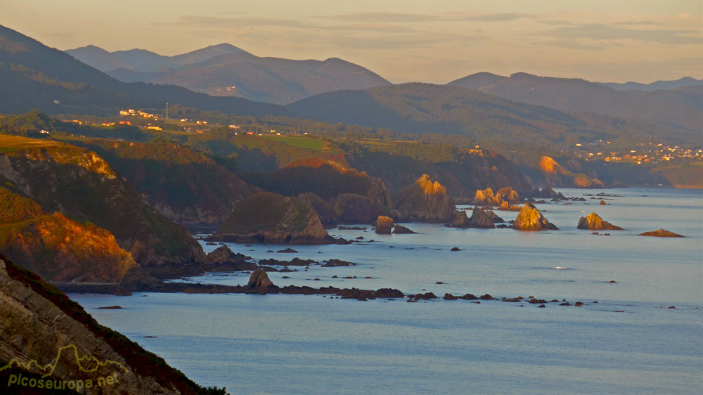 Foto: Costa de Asturias desde Cabo Vidio