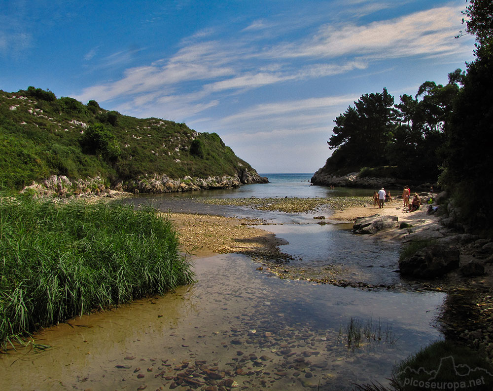 Foto: Playa de la Huelga, Asturias, Paraiso Natural