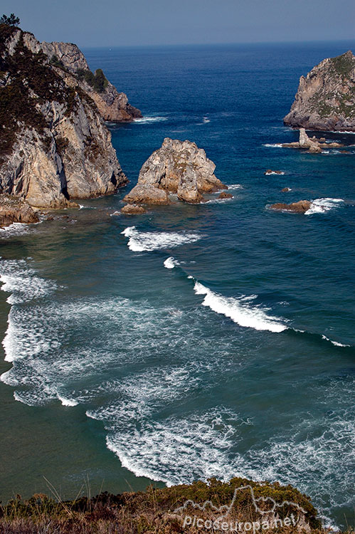 Playa de La Franca, Asturias, Mar Cantábrico