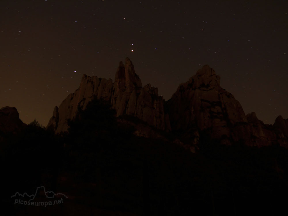 Montserrat desde Santa Cecilia, Barcelona, Catalunya