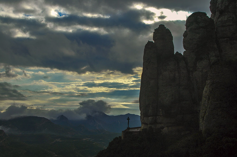 Foto: Santa Cova, Parque Natural de Montserrat, Barcelona, Catalunya, España