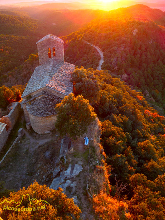 Castillo de Fantova, Ribagorza, Pre Pirineos de Huesca, Aragon