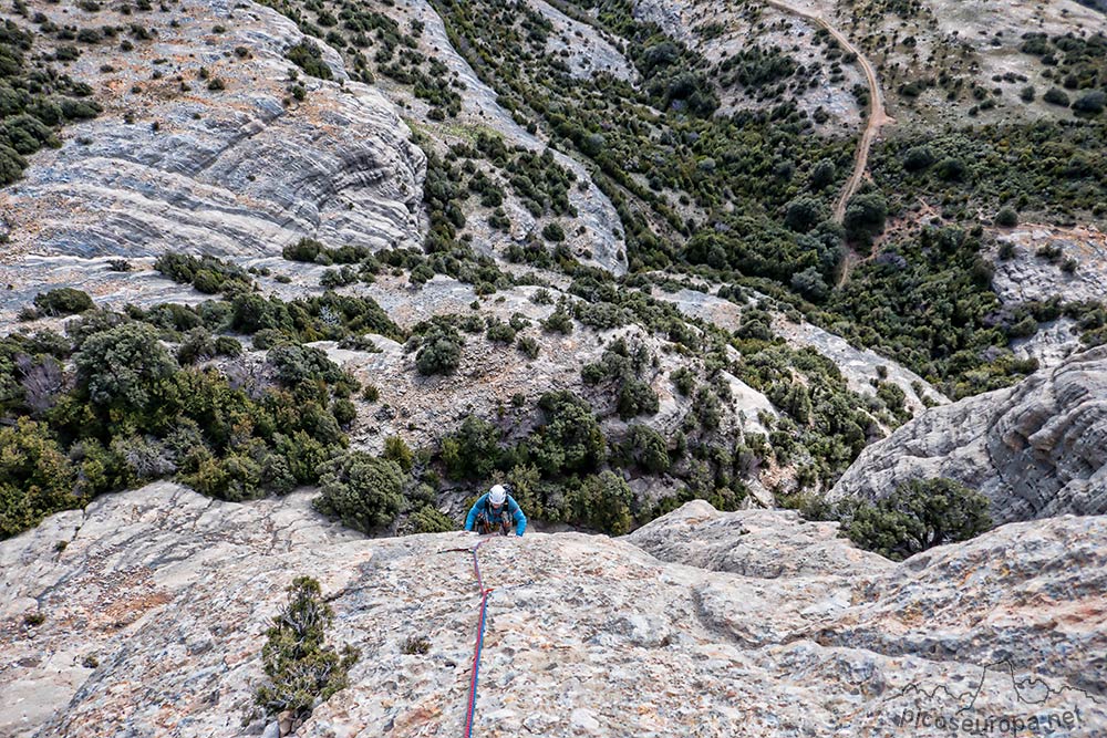 Pared de la Predicadera, Vadiello, Pre Pirineos de Huesca