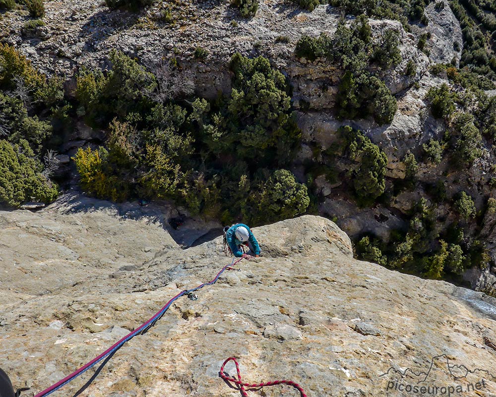 Pared de la Predicadera, Vadiello, Pre Pirineos de Huesca