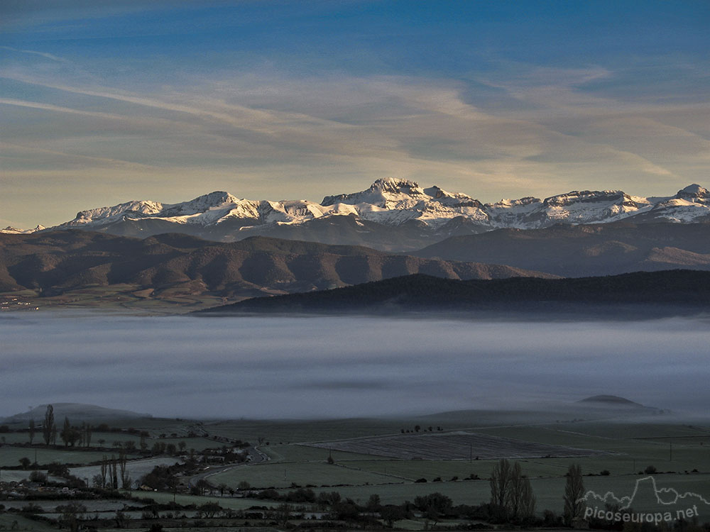 Puerto de Santa Barbara, Bailo, Pre Pirineos de Huesca, Aragón, España