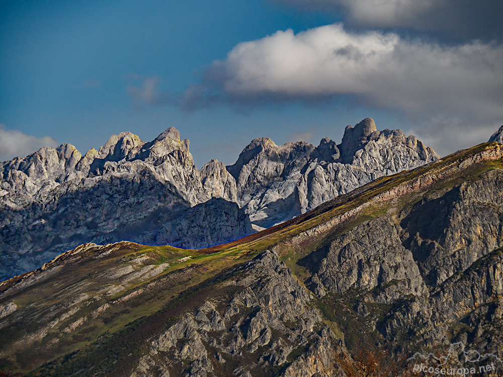 Foto: Picos de Europa desde las praderas donde se asienta la Majada de pozua, León, España