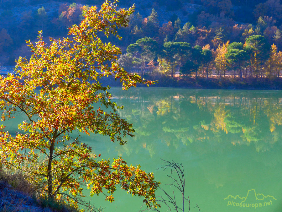 Embalse de Terradets, Pre Pirineos de Lleida, Catalunya, Serra del Montsec