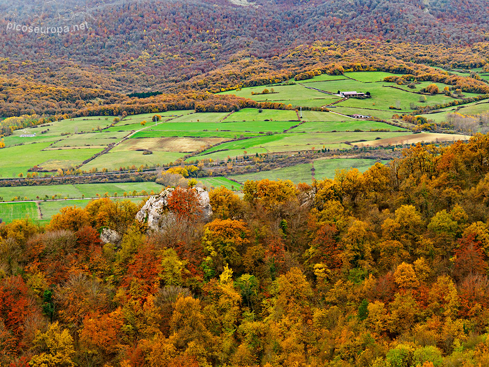 Foto: Paisajes desde el Monasterio de San Miguel de Aralar, Navarra