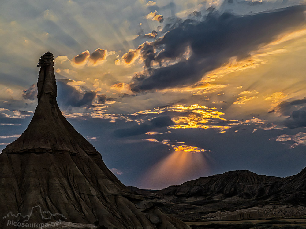 Foto: Castil de Tierra, Desierto de las Bardenas Reales, Navarra, España