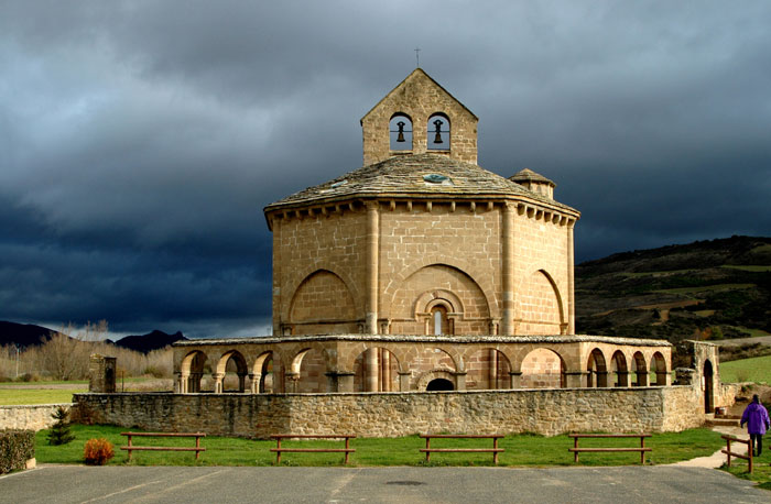 Foto: Iglesia Templaria de Santa Maria de Eunate, Navarra