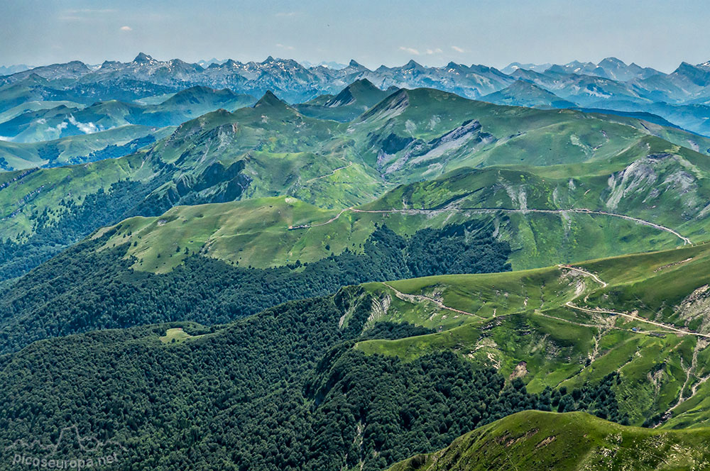 Foto: Desde la ruta de subida al Pico Orhi, Pirineos de Navarra