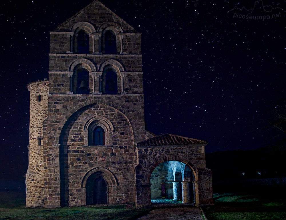 San Salvador de Cantamuda, muy próxima al Puerto de Piedrasluengas.