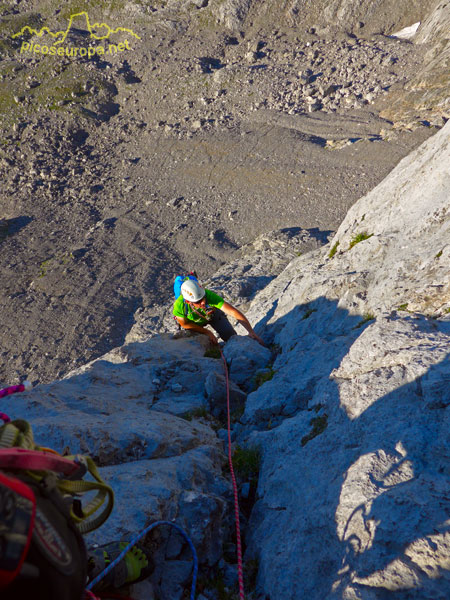 Vía Sur Directade Peña Santa, Picos de Europa