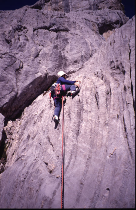 Vía Sur Directade Peña Santa, Picos de Europa