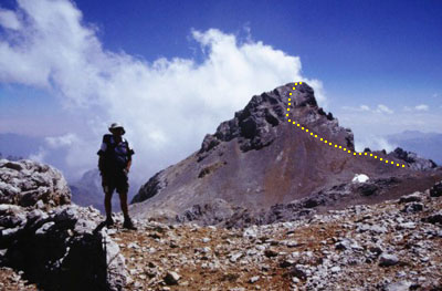 Foto: Ruta de ascenso a Peña Vieja