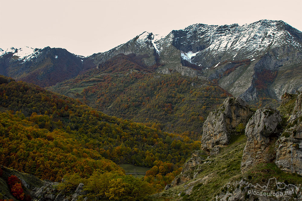 Mirador de Oseja de Sajambre, León, España