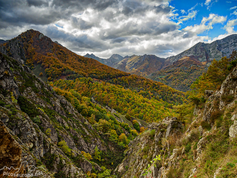 Mirador de Oseja de Sajambre, León, España