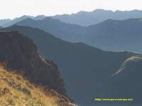 Vista Oriental desde el Pico de Bacibe situado entre Castejon de Sos y el Valle de Castanesa 