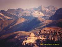 Monte Perdido desde Pea Montaesa (junto a Ainsa)