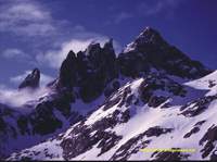 Pico y Agujas de Cabrones desde el Refugio del Jou de Cabrones
