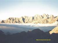 Las estribaciones occidentales de Pea Santa de Castilla desde su lado Sur, Picos de Europa
