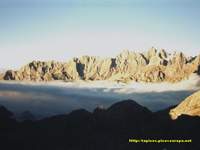 El Grupo de montaas que limitan por el Oeste a Pea Santa de Castilla, desde Vega Huerta, Picos de Europa