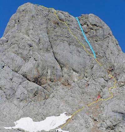 Foto: Descenso del Torre Cerredo, Parque Nacional de Picos de Europa